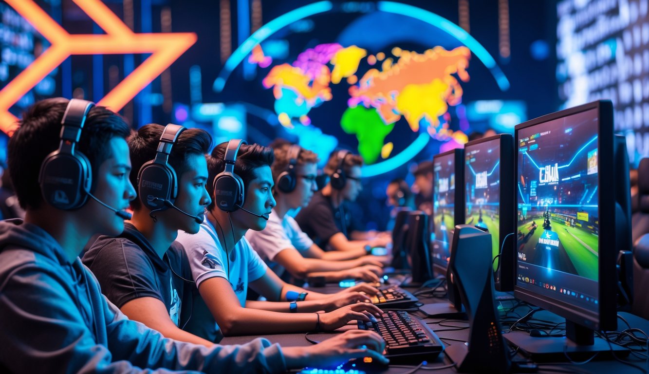 Dampak Positif E-Sports Online terhadap Komunitas Gamer Global dan Perkembangan Sosialnya